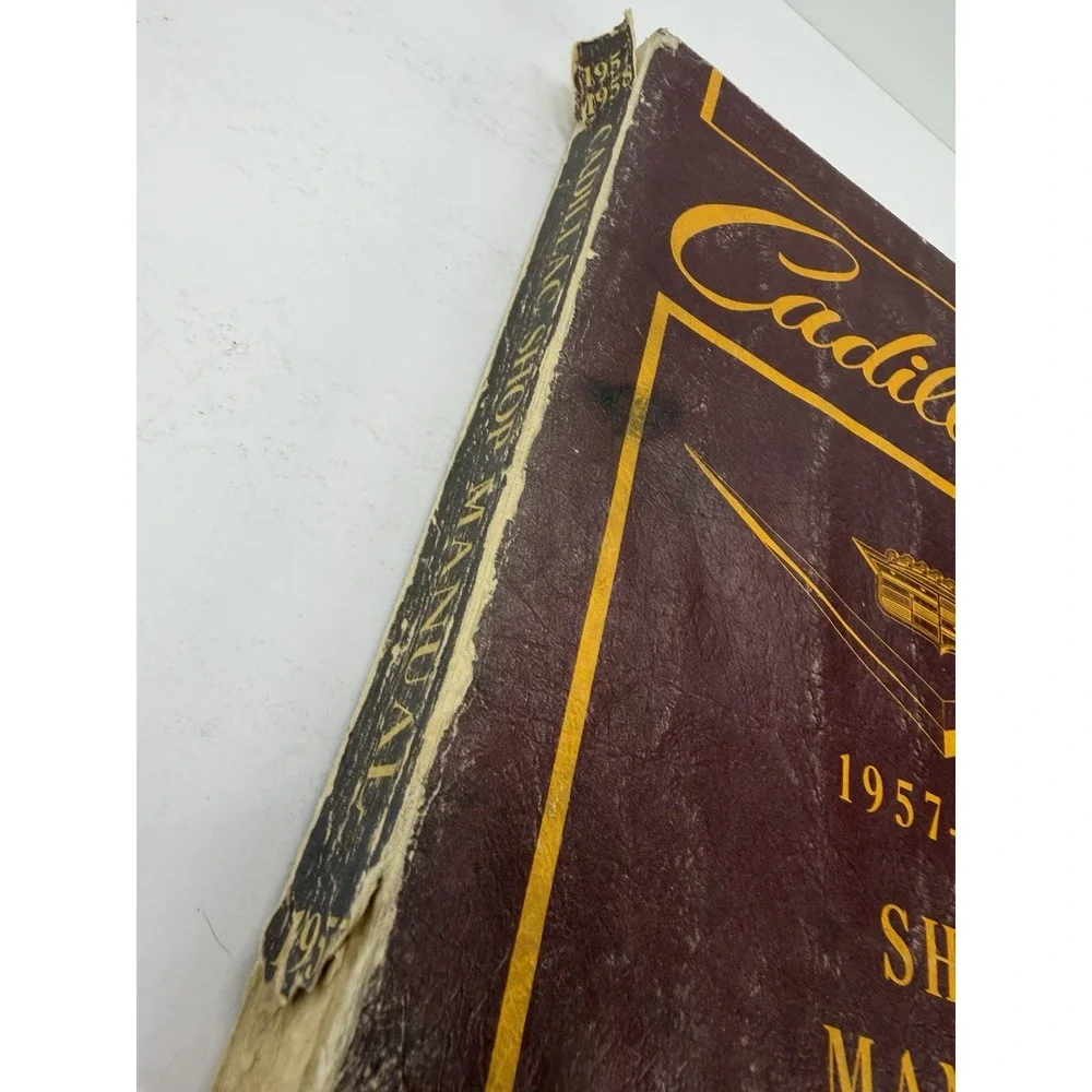1957-1958 Cadillac Shop Service Manual 57 58 Eldorado Deville Series 62 Original